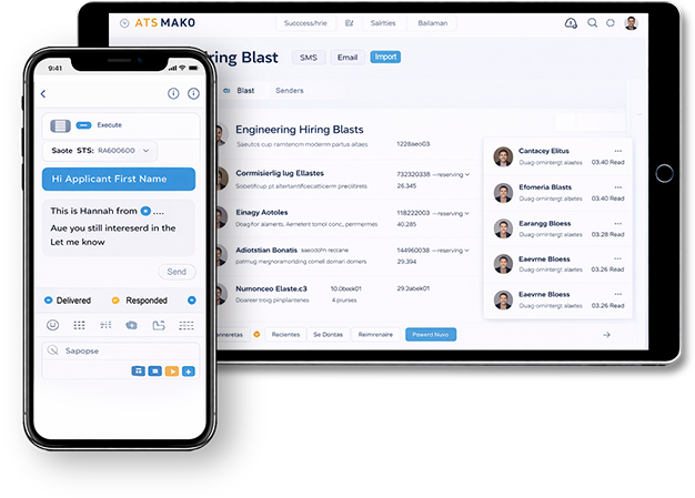 ATS Mako platform screenshot